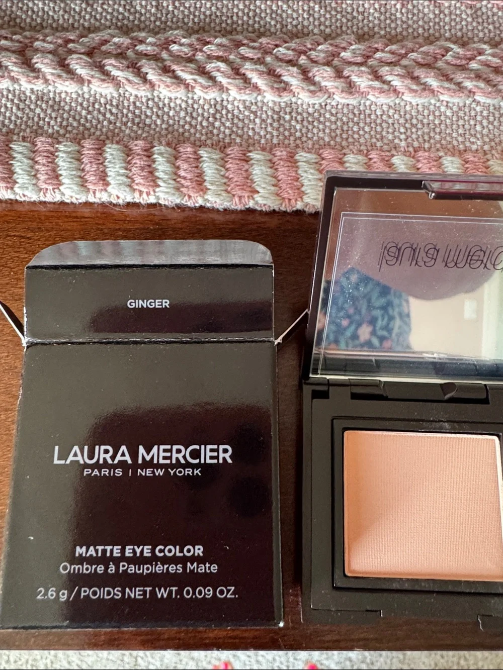 laura mercier Matte Eye Color — Ginger Neutral Brown-brand new in packaging